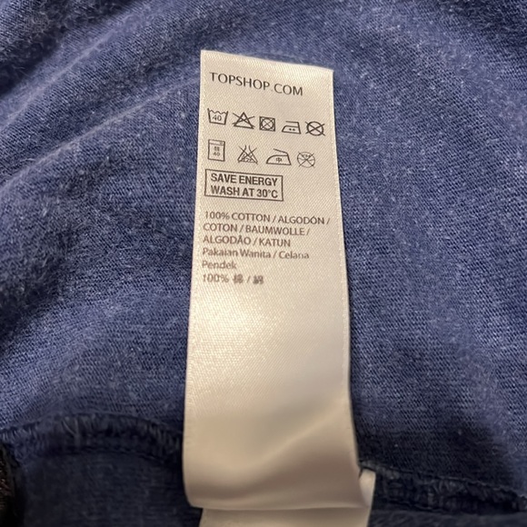 TopShop Denim Cotton Shorts - Picture 5 of 5